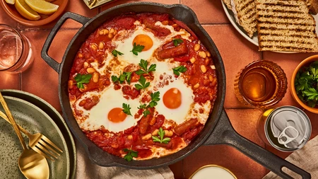 Sausage & Bean Shakshuka